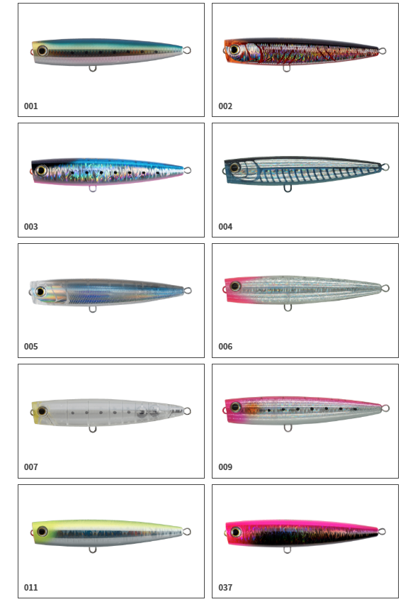 Leurre Flottant Maria Pop Queen F200 – 100g, 200mm, Avec Grelot, Pêche Mer