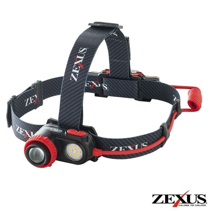 ZEXUS ZX-R730 1200 Lumen Re-chargeable Headlamp (Free Shipping within Australia)