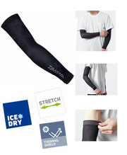 DAIWA DA-122 ICEDRY ARM COVER Color: BOTTOM BLACK