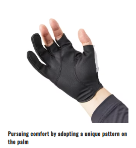 SHIMAMO BASIC GLOVE 3 CUT BLACK