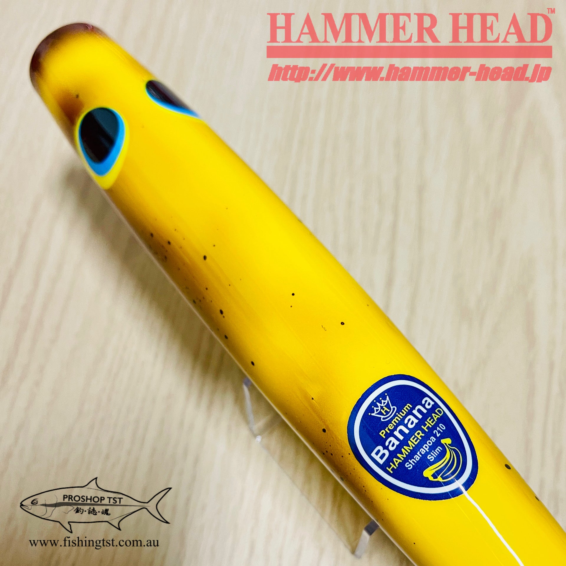 Hammer Head Sharapoa 210 Slim Swimming Poppers