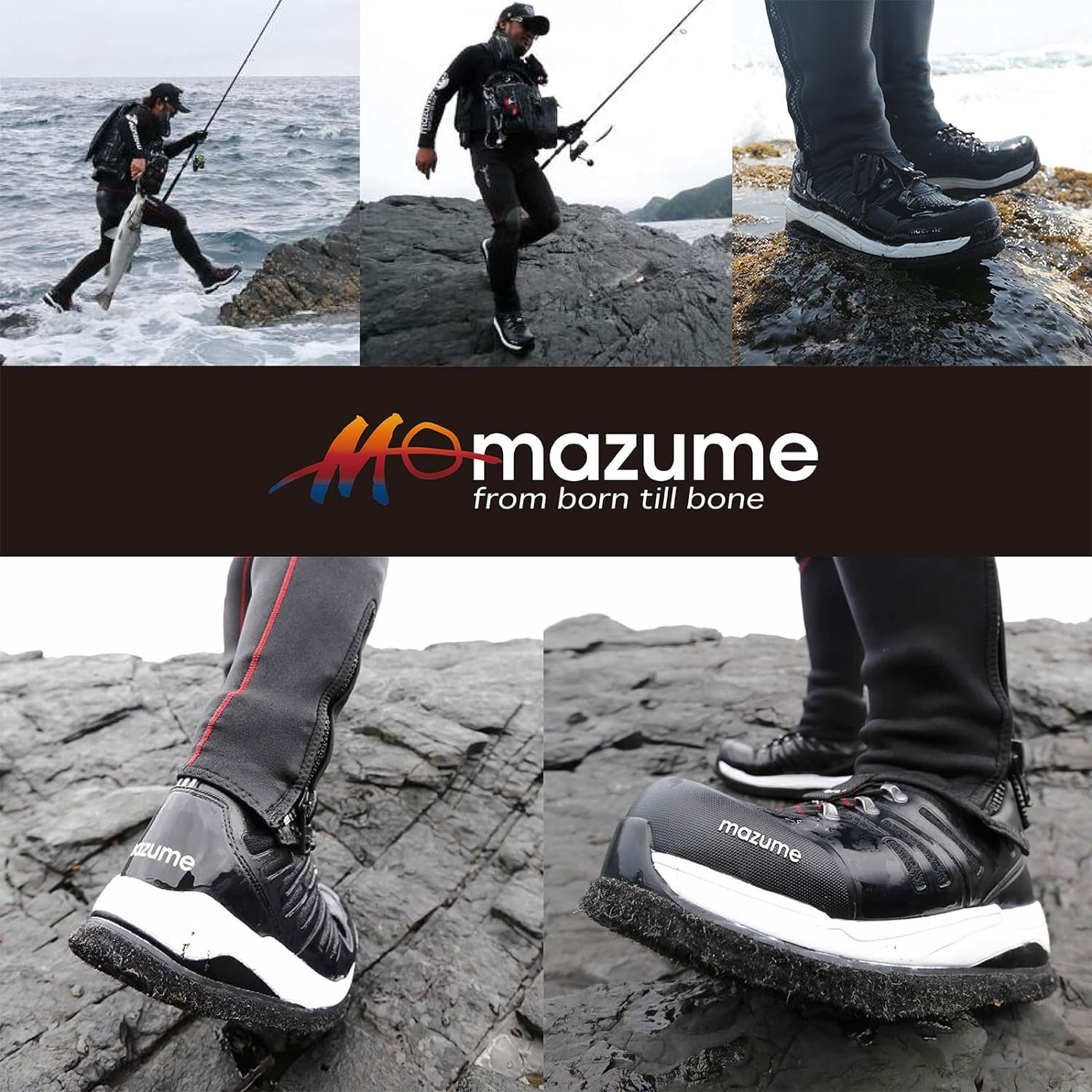 MAZUME FELTSPIKE SHOES MZWD-625 Black