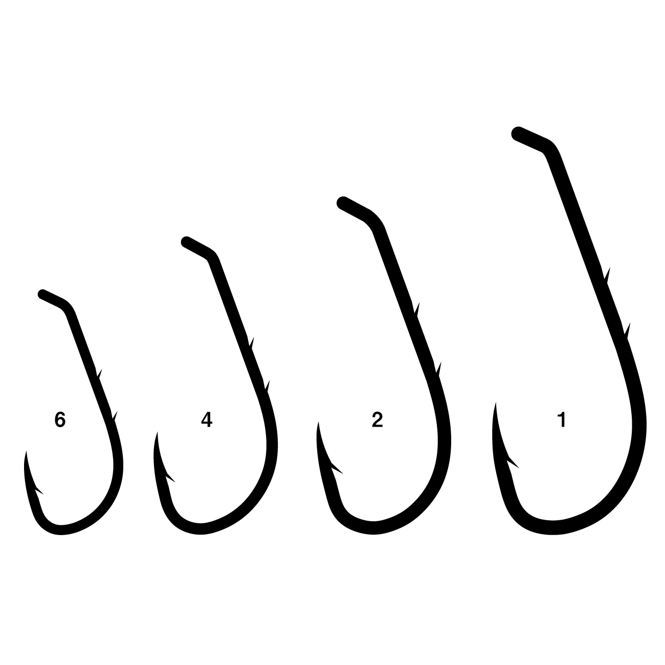 GAMAKATSU Long Shank Hooks