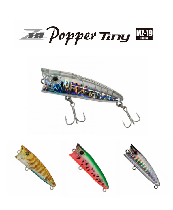 ZIPBAITS ZBL POPER TINY MZ-19 INSIDE