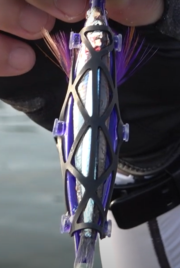 YOZURI SUSHI Q (BAIT-WRAPPED SQUID JIG) FOR BOTTOM USE #3.5