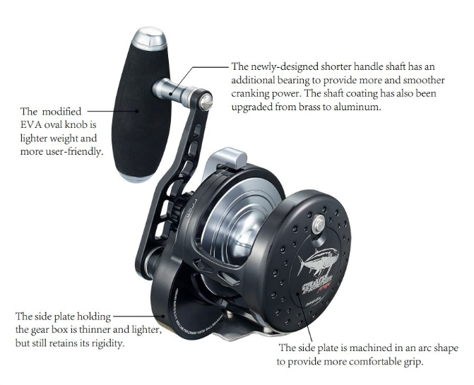 MAXEL Transformer High Speed Jigging Overhead Reel F30/F50