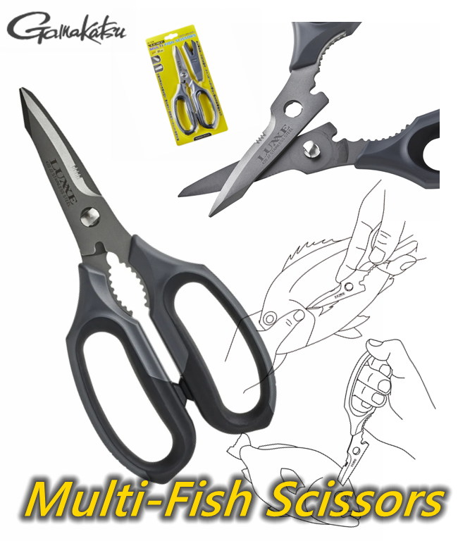 Gamakatsu Multi-Fish Scissors LE-129