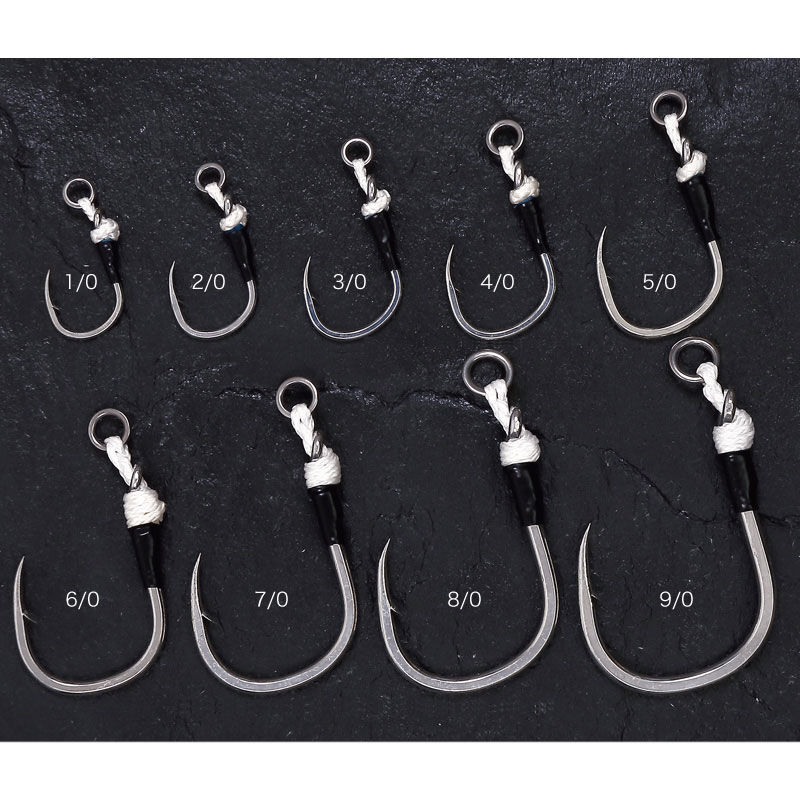 SHOUT SINGLE KUDAKO HOOK SILVER FOR PLUG GAME