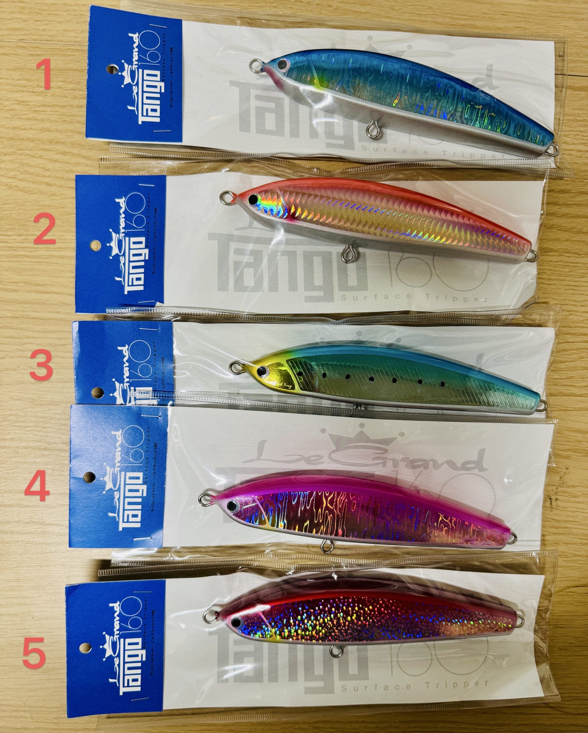 Fish Trippers Village Le Grand Tango 160F stickbaits
