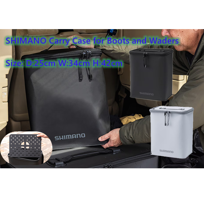 SHIMANO 2024 Carry Case For Boots and Waders BK071X