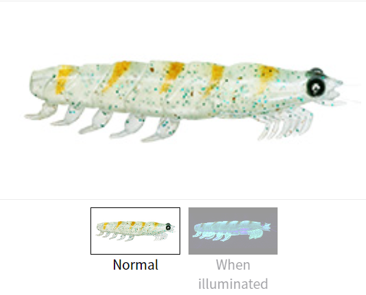 Daiwa Real Krill Worm Tough LL and 3L