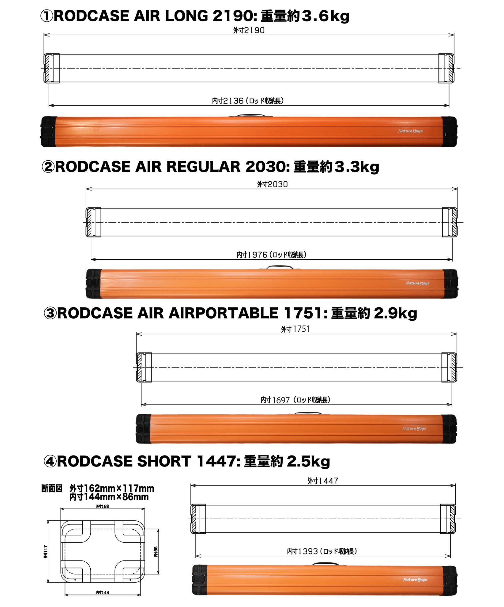 NATURE BOYS CASE AIR 2030 (Local Pick Up Only)