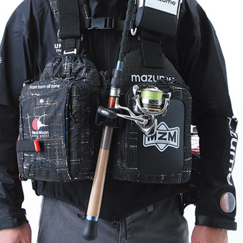MAZUME RED MOON FISHING VEST ROCK SHORE SPECIAL III MZLJ-592