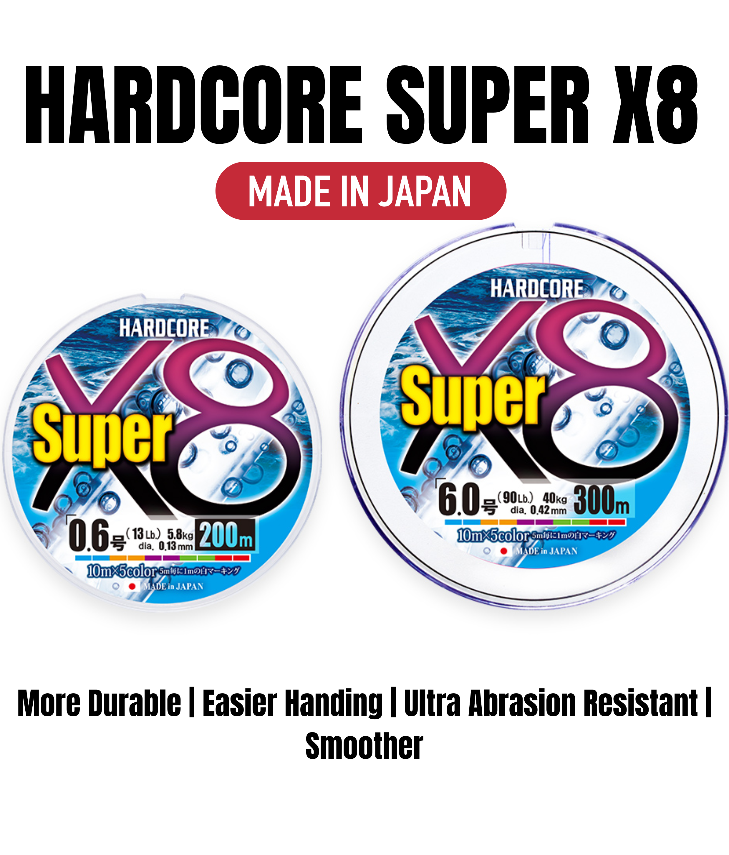 DUEL Hardcore Super X8 PE Line 300m