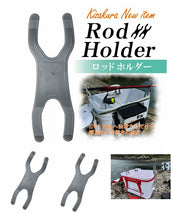 Kizakura Rod Holder - Pack of 2 Grey