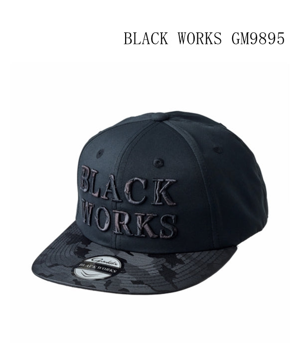 GAMAKATSU GM9895 BLACK WORKS CAP