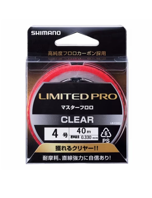 SHIMANO LIMITED PRO MASTER ISO FISHING FLUOROCARBON LEADER LB-C31U/LB-C32U