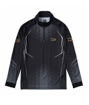 DAIWA DE-7525 Long Sleeve Half Zip Shirt