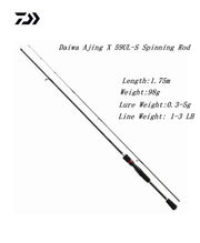 Daiwa Ajing X 59UL-S Spinning Rod