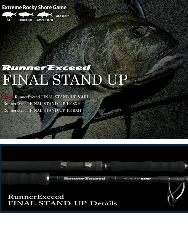Ripple Fisher Runner Exceed Final Stand Up 83HH – Proshop TST