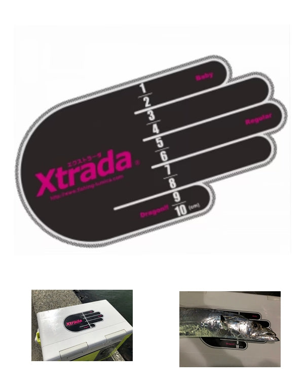 XTRADA SCALE STICKER FOR HAIRTAIL GAME