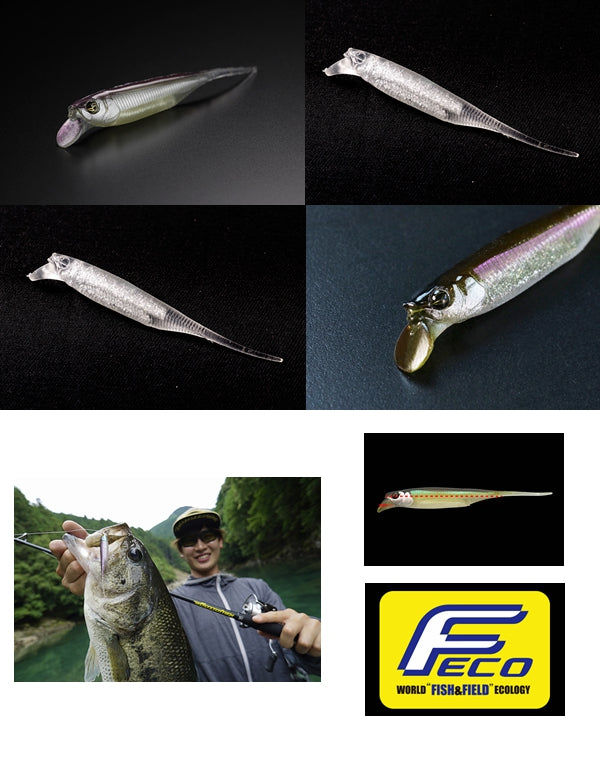 JACKALL RV-DRIFTFRY3.0 SOFT PLASTIC