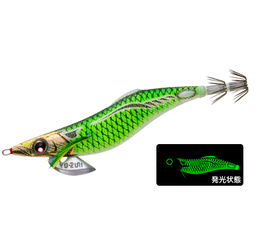 YO-ZURI AURIE-Q FINACE SQUID JIGS #3.5