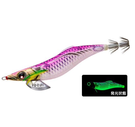 YO-ZURI AURIE-Q FINACE SQUID JIGS #3.5