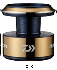 DAIWA 20SALTIGA SPOOL GOLD