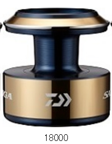 DAIWA 20SALTIGA SPOOL GOLD