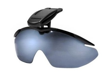 SHIMANO CLIP ON SUNGLASSES HG-002N BLACK