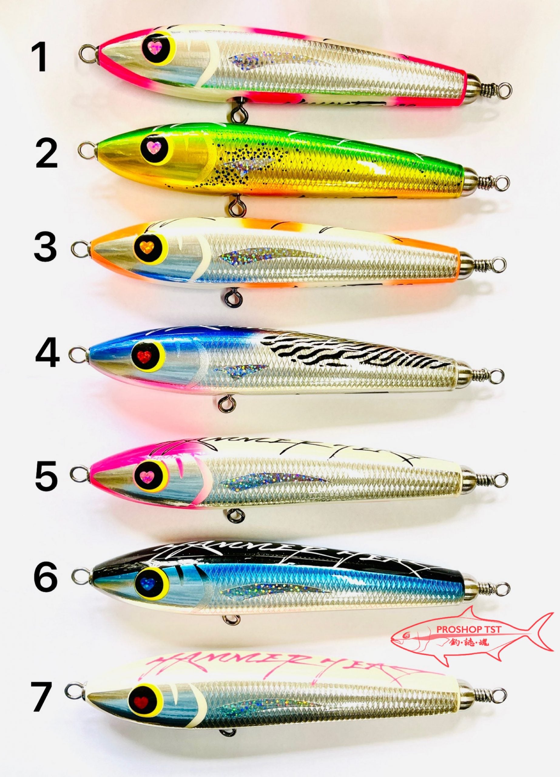 HAMMER HEAD CHERRY PAI 180F STICKBAITS