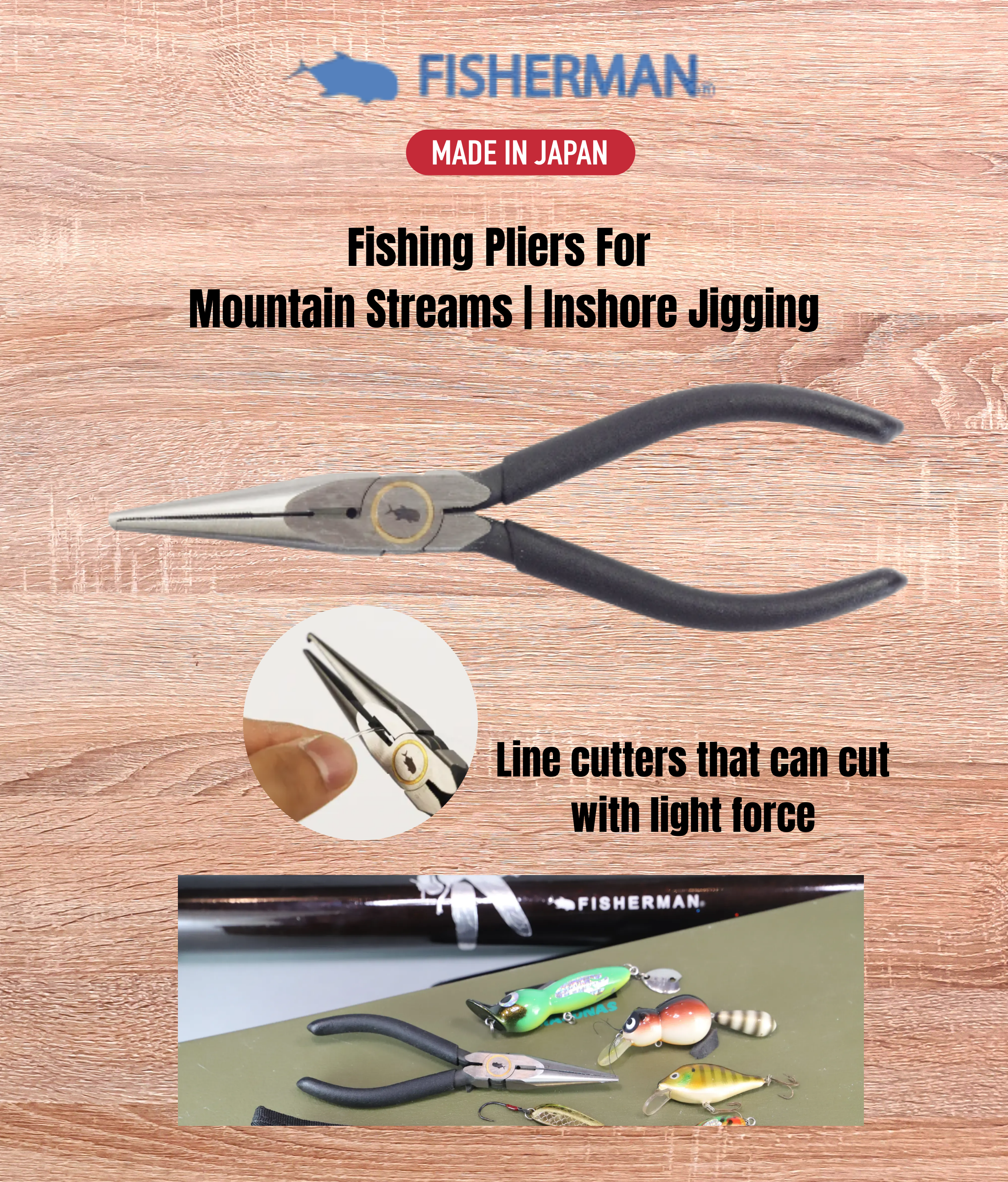 FISHERMAN Fishing Pliers