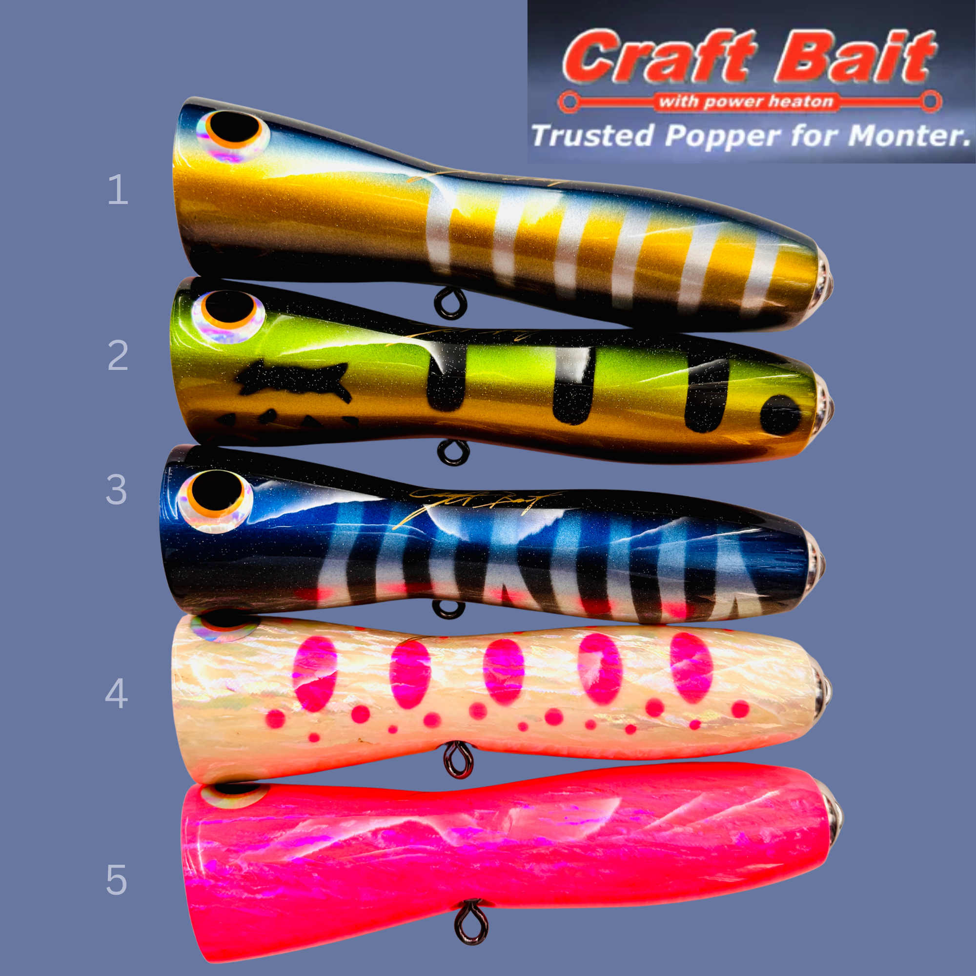 CRAFT BAIT GT3 130G POPPERS