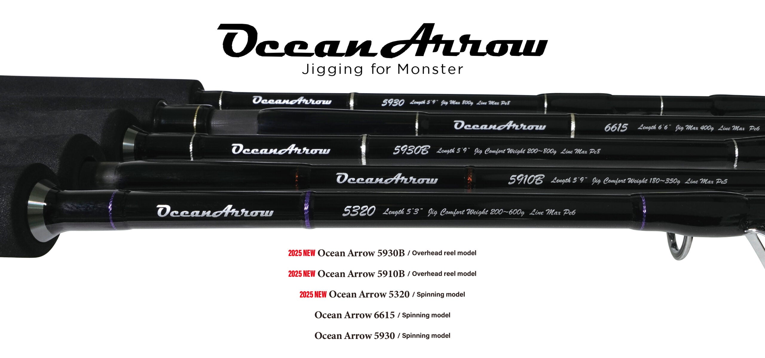 RIPPLE FISHER OceanArrow 5930 Spinning Model