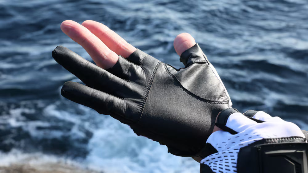 2026 Shimano Limited Pro High Grip Magnetic Gloves 3 Cut  GL-180Z