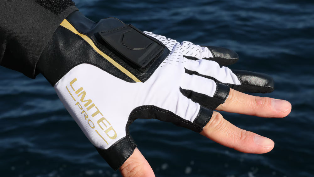 2026 Shimano Limited Pro High Grip Magnetic Gloves 3 Cut  GL-180Z