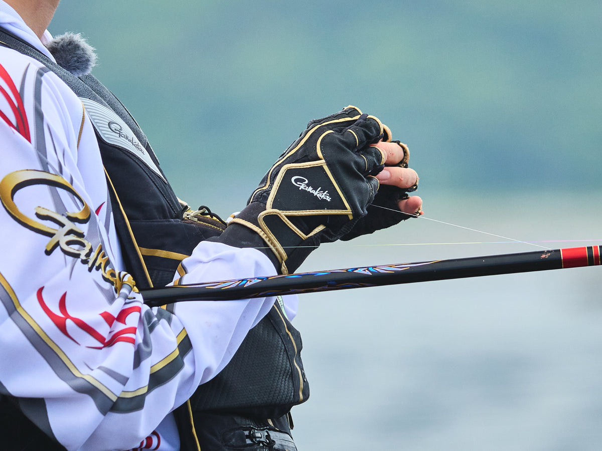 GAMAKATSU GM7293 CORDURA 5-CUT FISHING GLOVES