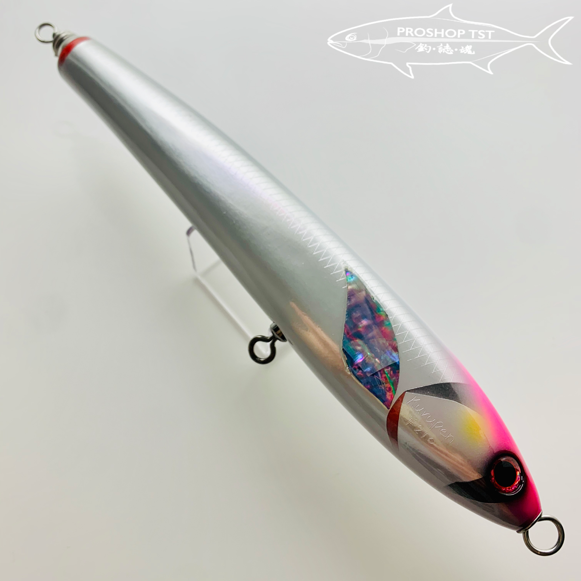 Kurupen 車谷 F180 and F210 Stickbaits Super Custom Abalone Fin