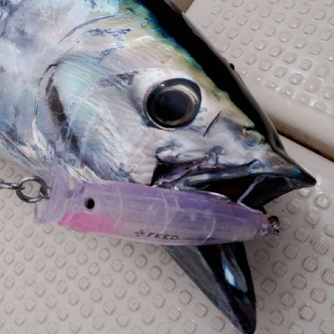 TACKLE HOUSE FEED POPPER 60g with Hooks