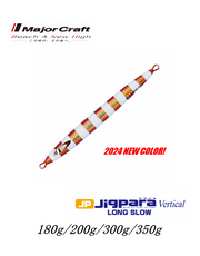 MajorCraft Jigpara Vertical Long Slow Jig - Red Gold 2024 New Color