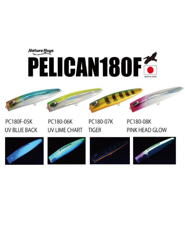 Nature Boys Pelican 180F Swimming Popper