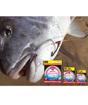 DUEL Pink Fluoro Shock Leader invisible to Fish 50m