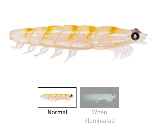 Daiwa Real Krill Worm Tough LL and 3L