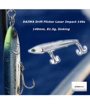 Daiwa Drift Flicker Laser Impact Lure