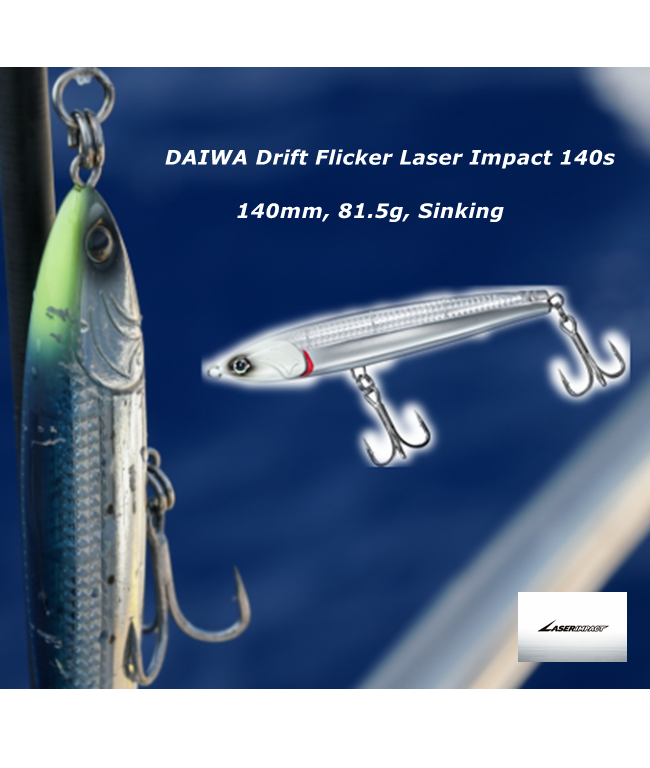 Daiwa Drift Flicker Laser Impact Lure