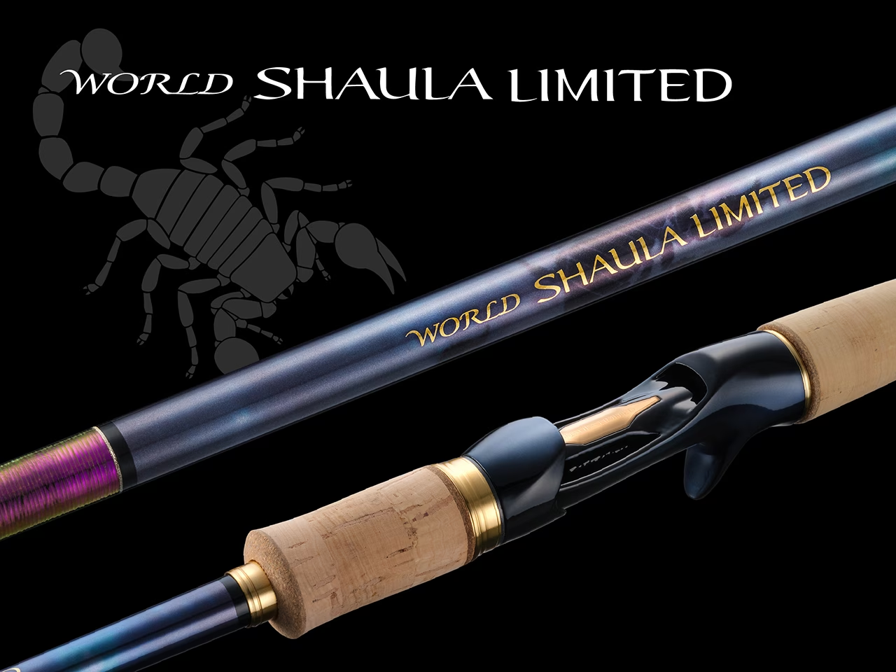SHIMANO World SHAULA Limited with Semi-Hard Rod Case