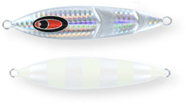 Seafloor Control Cranky Jigs Pearl Zebra Glow