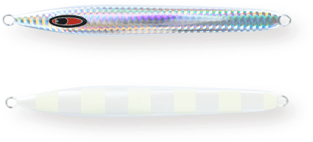 Seafloor Control ARC Jigs Pearl Zebra Glow
