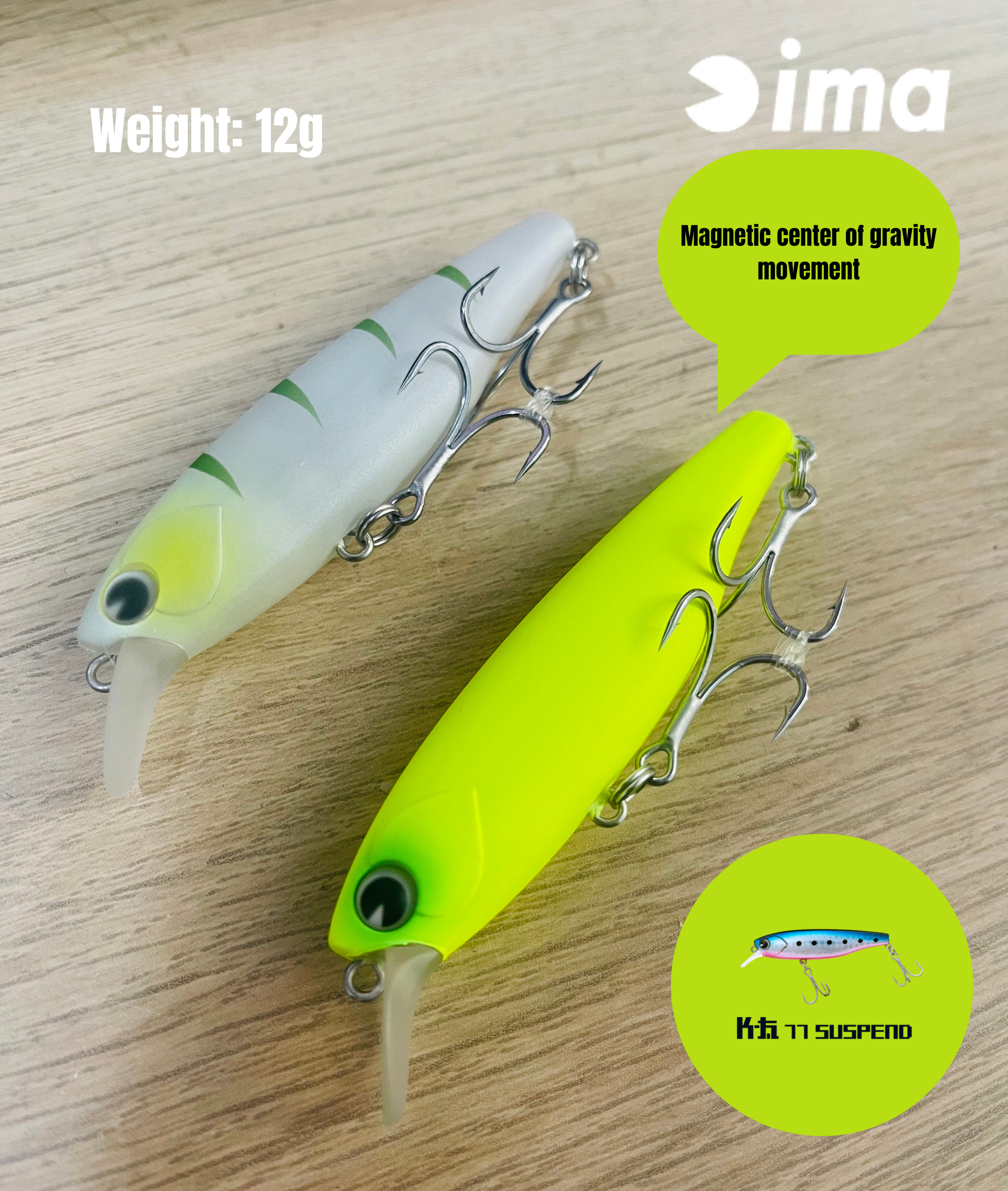 IMA K-ta 77 SUSPEND Minnow